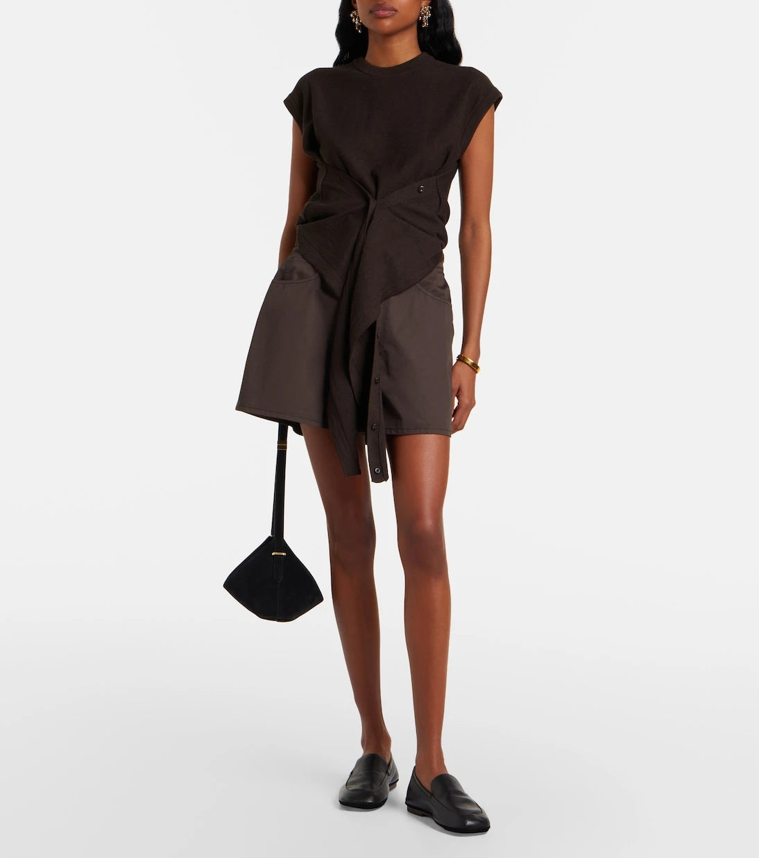 Lemaire - Cotton twill shorts