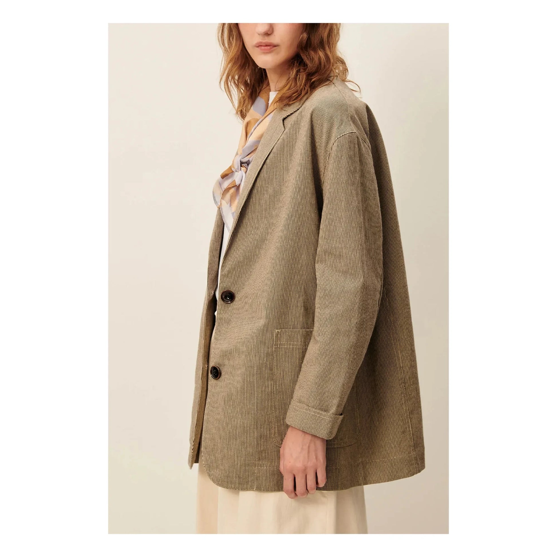 Sessùn - Trani Cotton Jacket | Grey
