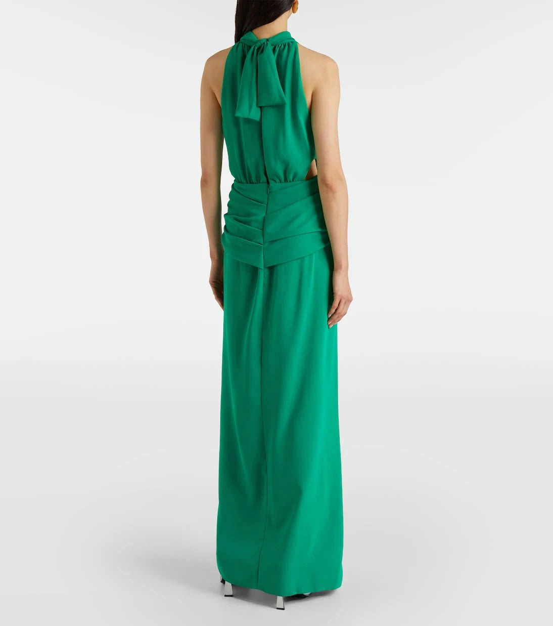 Johanna Ortiz - Cutout gathered maxi dress