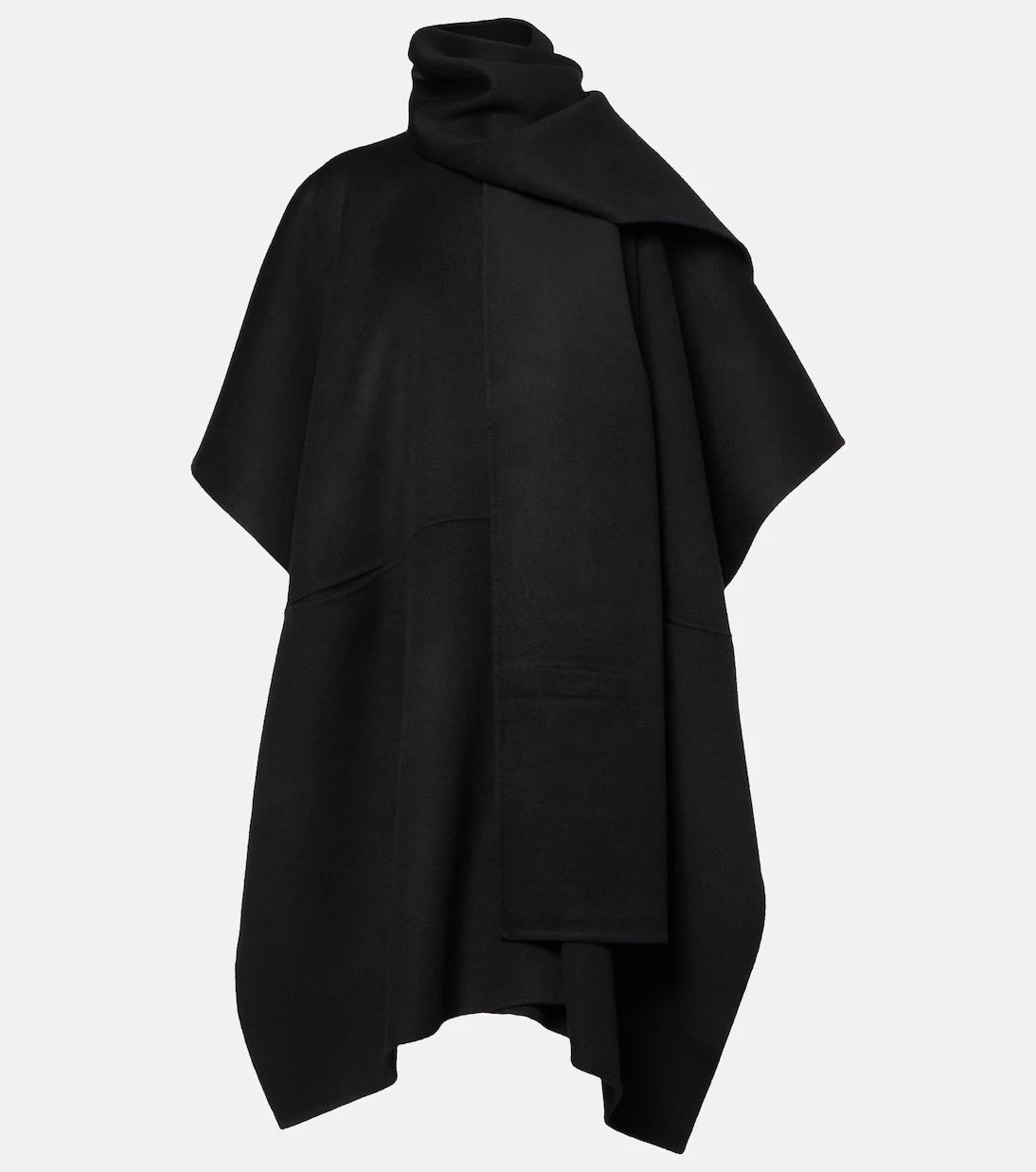 Toteme - Doublé scarf-detail wool coat