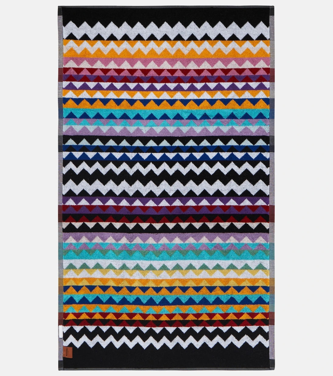 Missoni - طقم منشفتين زيغ زاج قطنية تيري
