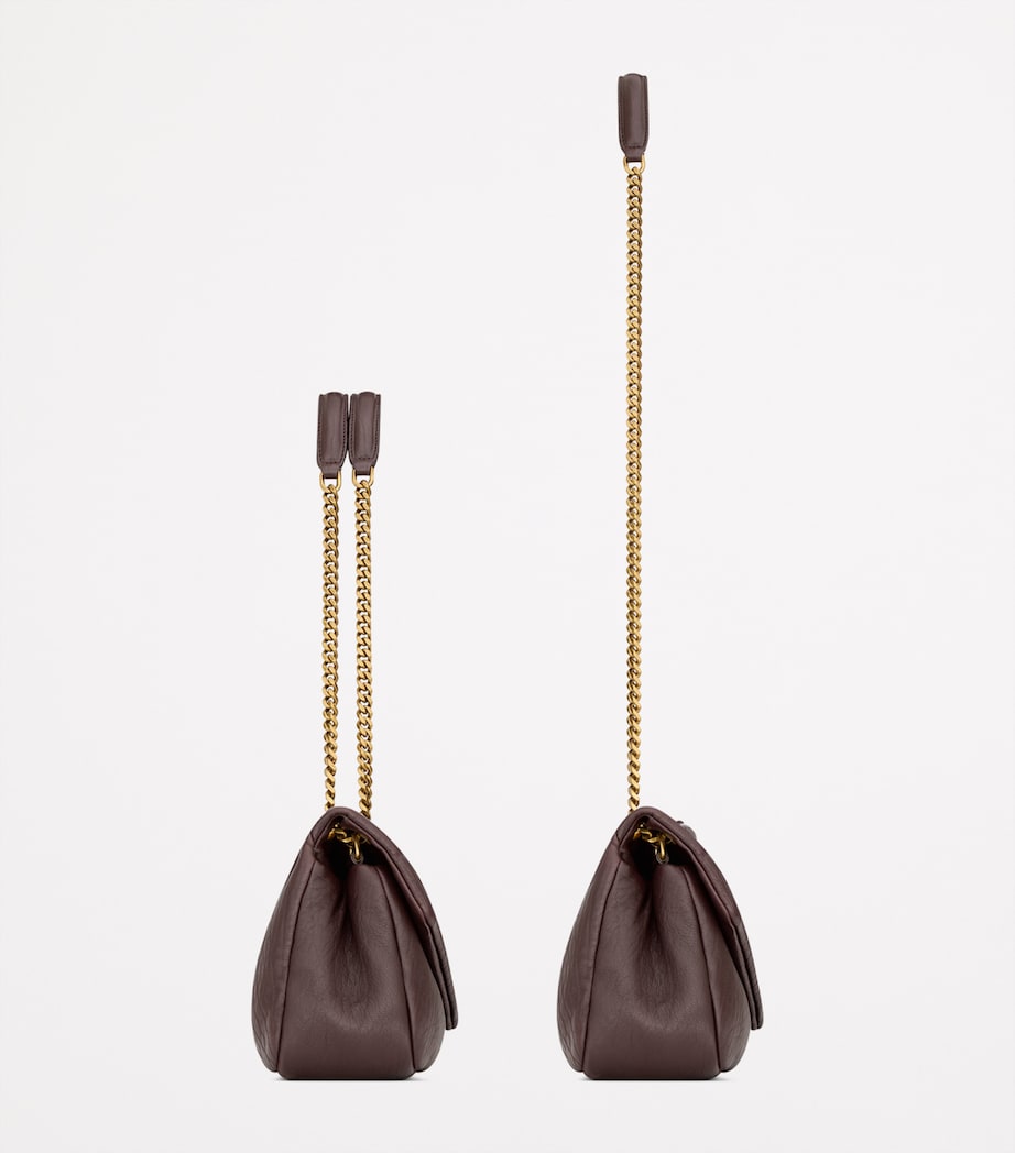 Saint Laurent Pink Medium Lambskin Calypso Shoulder Bag