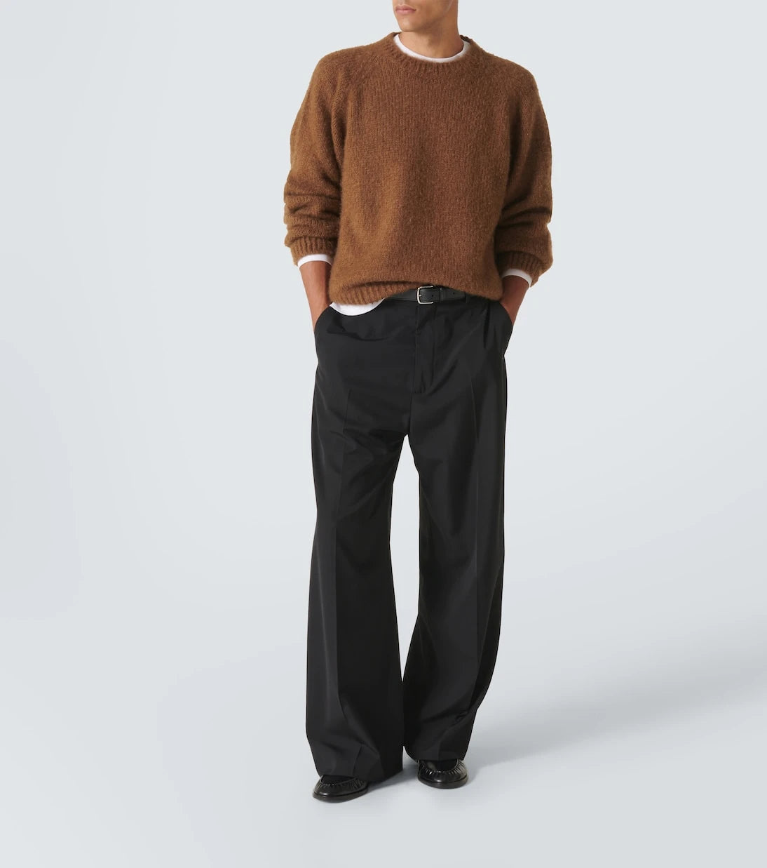 The Row - Polished leather loafers