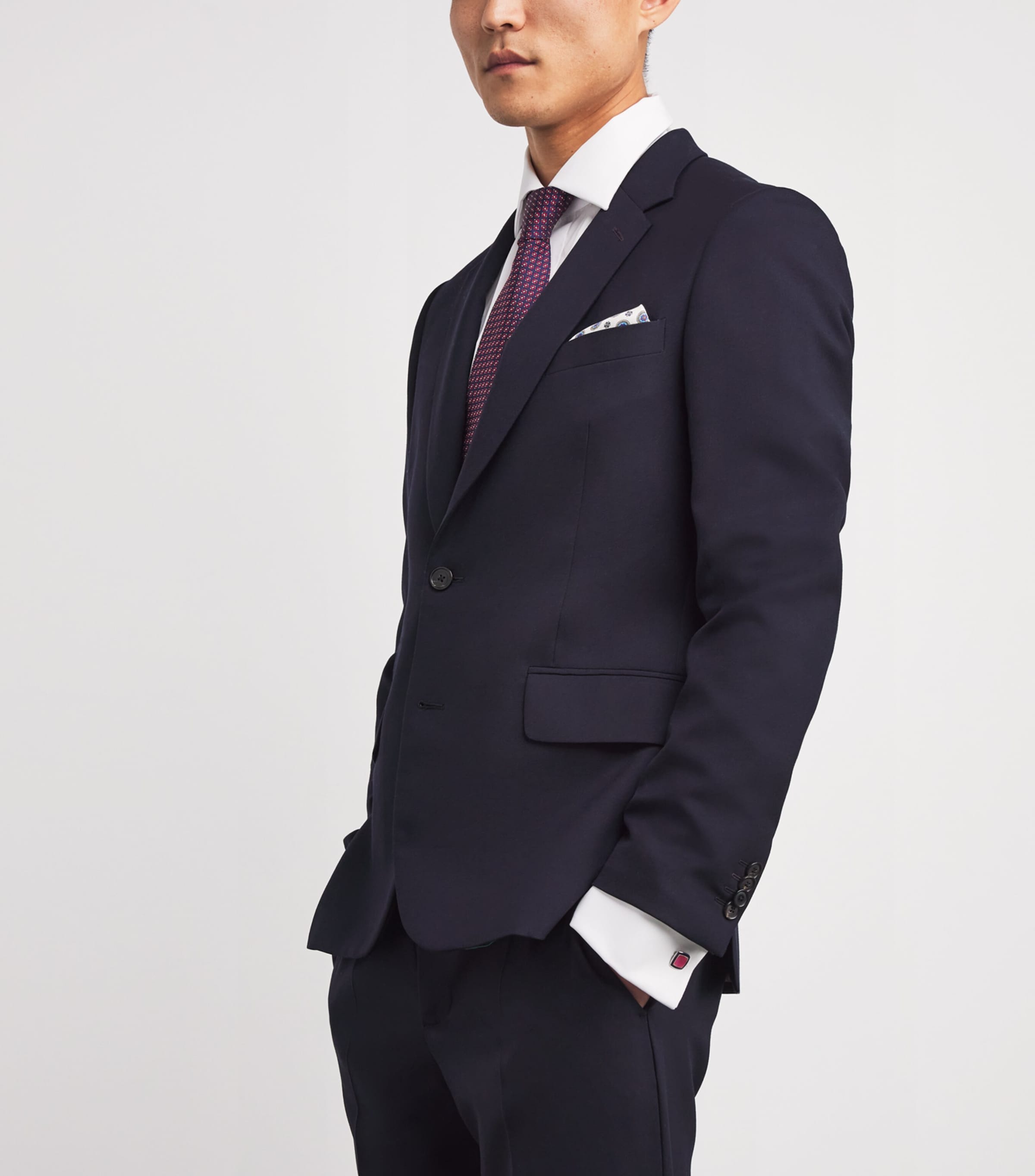 Sterling Silver and Enamel Cufflinks