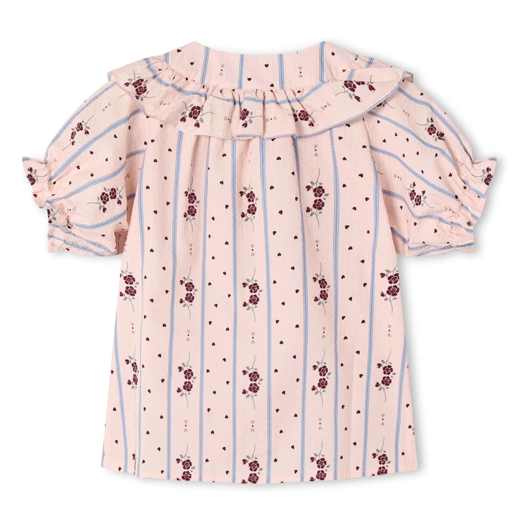 Fliink - Blouse Colombe Volants | Pink