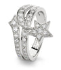 CHANEL White Gold and Diamond Comète Ring