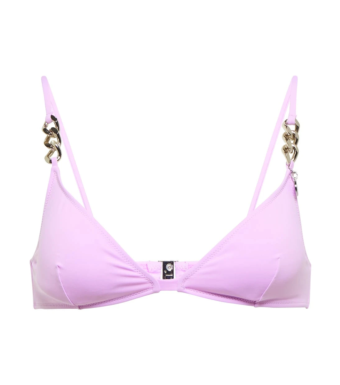 Stella McCartney - Chain-trimmed triangle bikini top