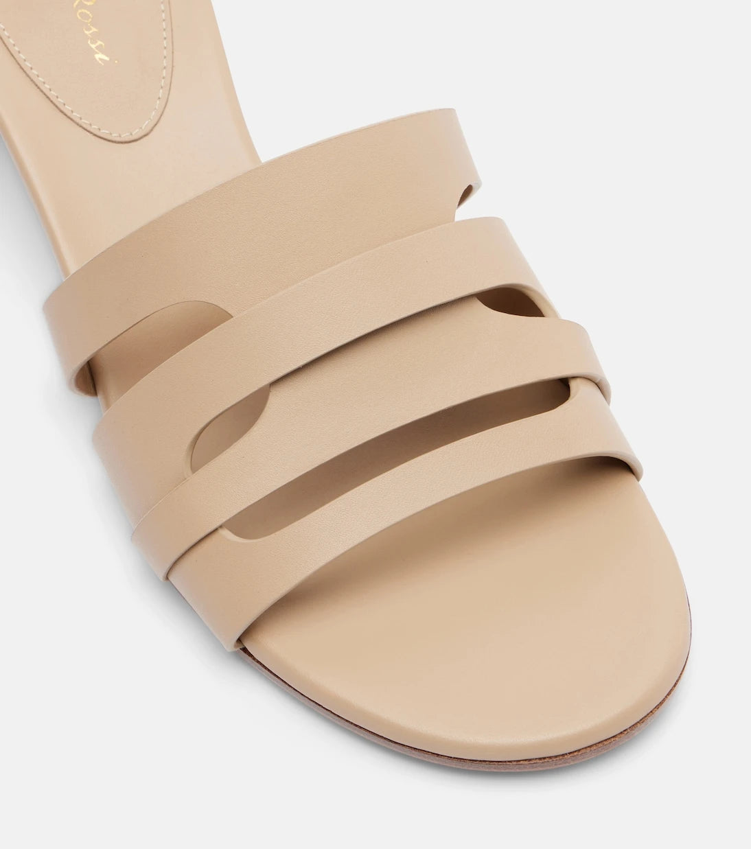 Gianvito Rossi - Nora leather mules