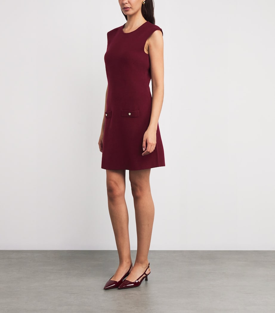 Cable-Knit Sweater Mini Dress