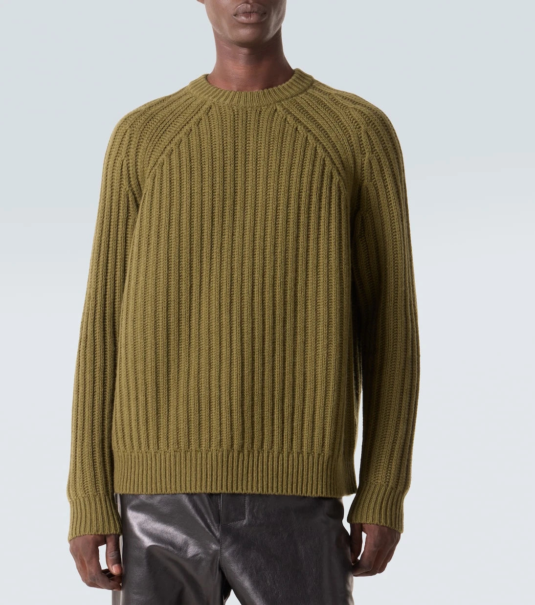 Allude - Ribbed-knit wool and cashmere sweater