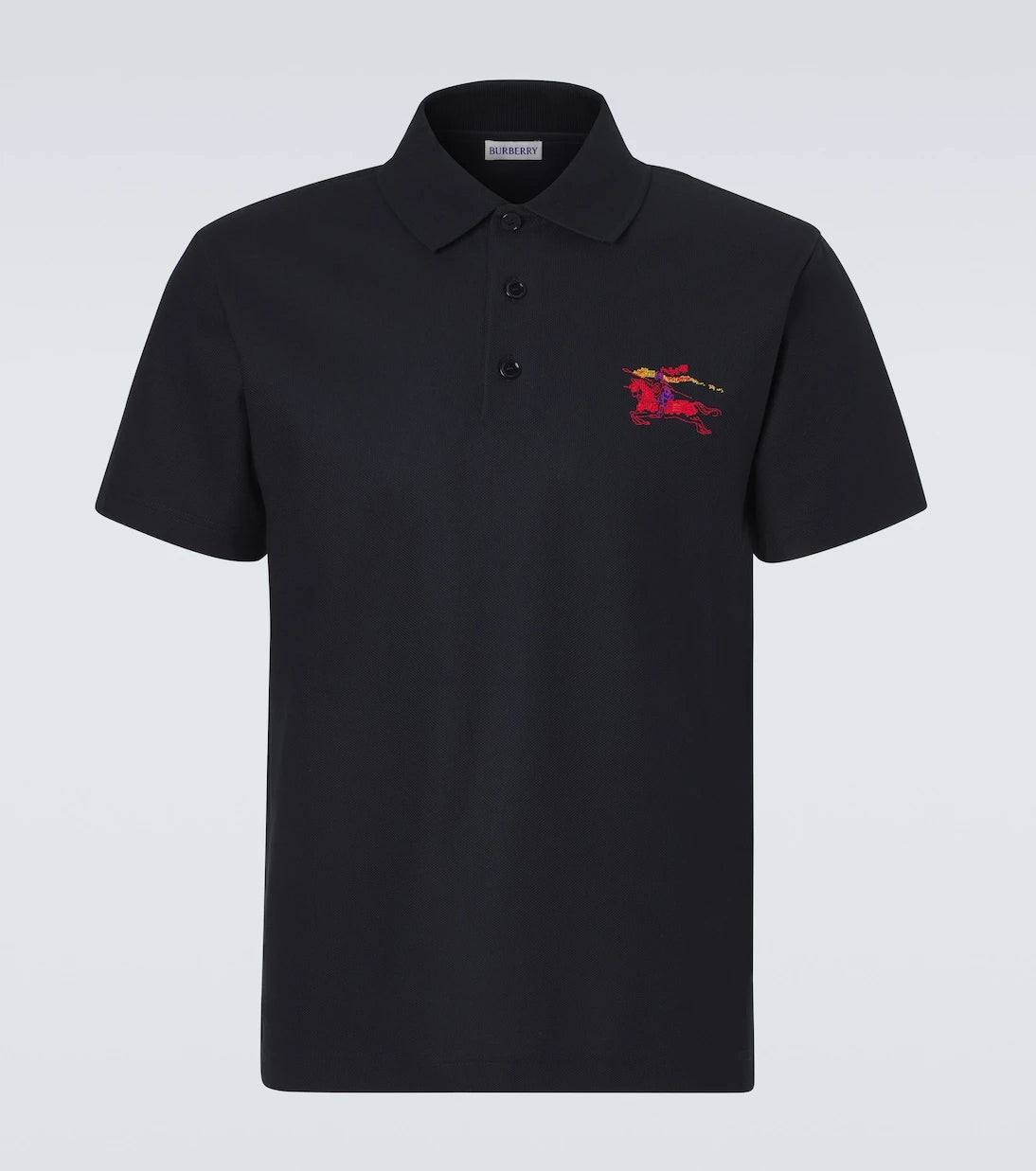 Burberry - EKD cotton piqué polo shirt