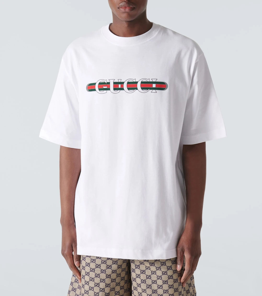 Gucci - Logo cotton jersey T-shirt
