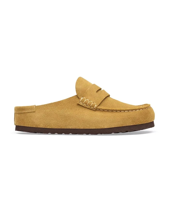 Birkenstock Süet Kloş Terlik Naples Wrapped Suede Leather