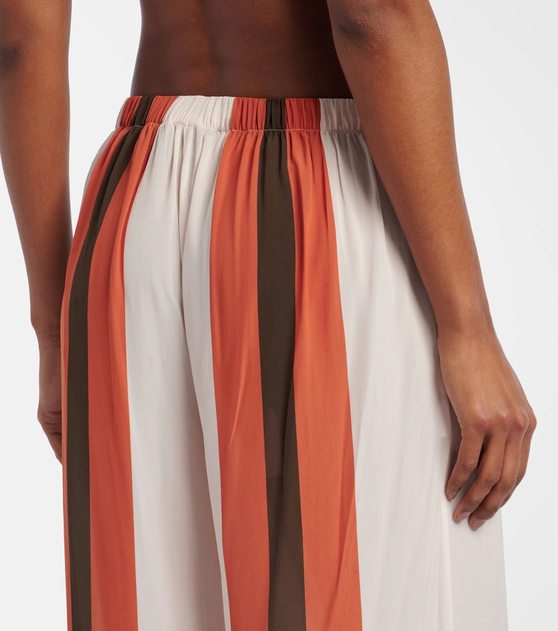 Adriana Degreas - Striped wide-leg pants