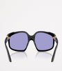 Black Acetate Oversized Sunglasses