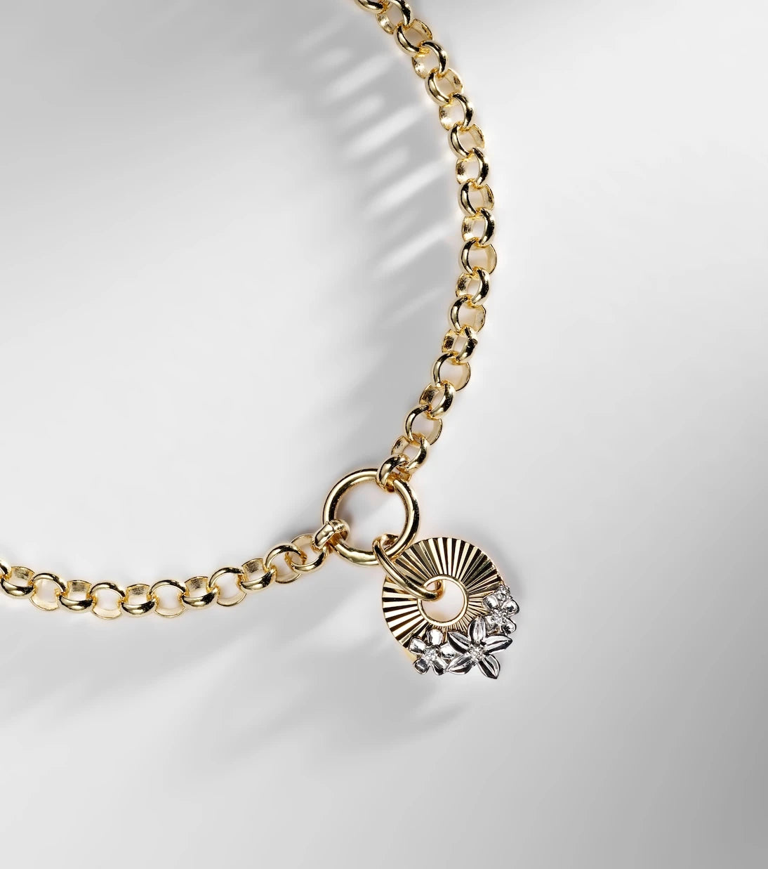 FoundRae - Resilience 18kt gold chain bracelet with diamonds