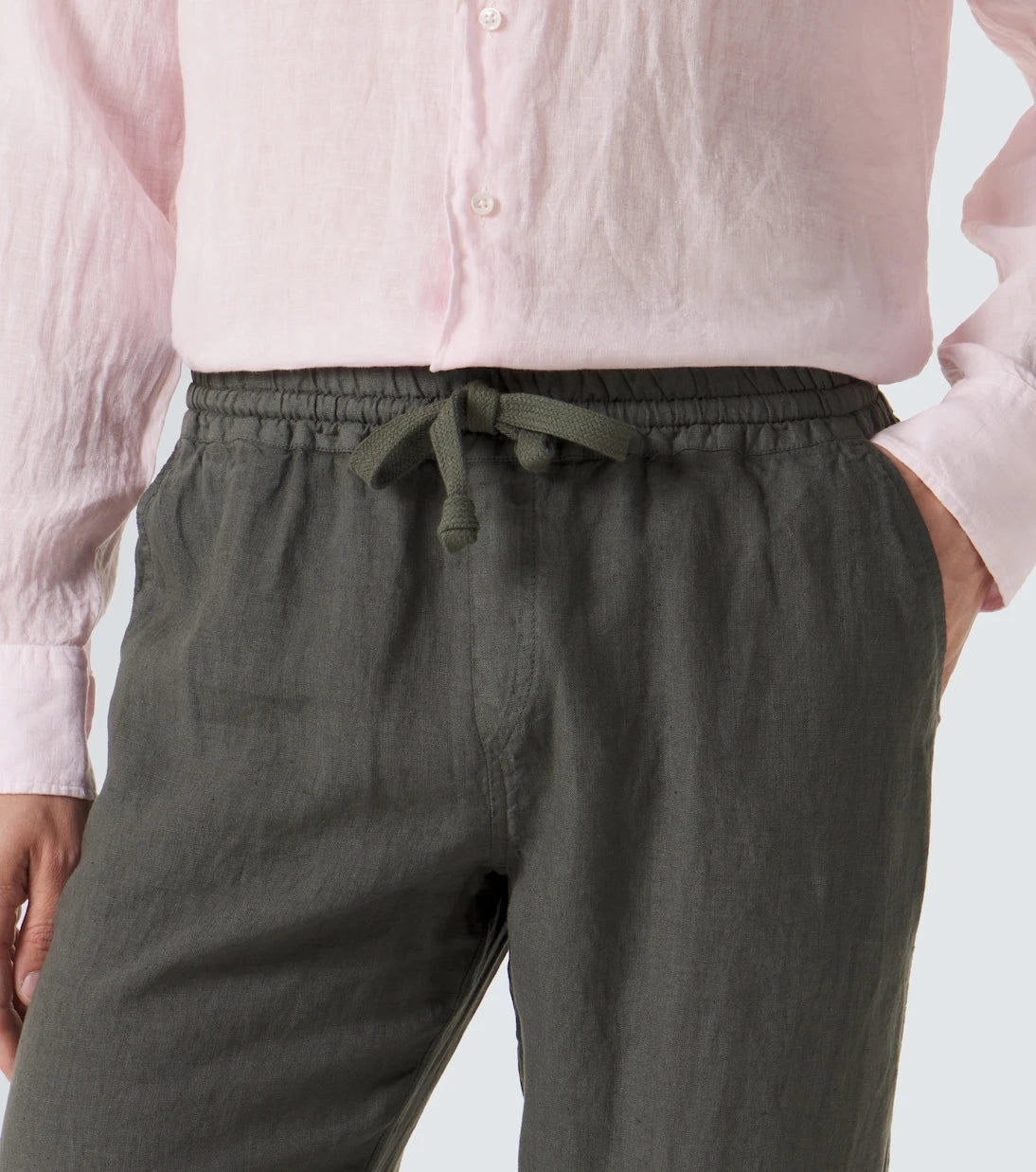 Fedeli - Linen straight pants