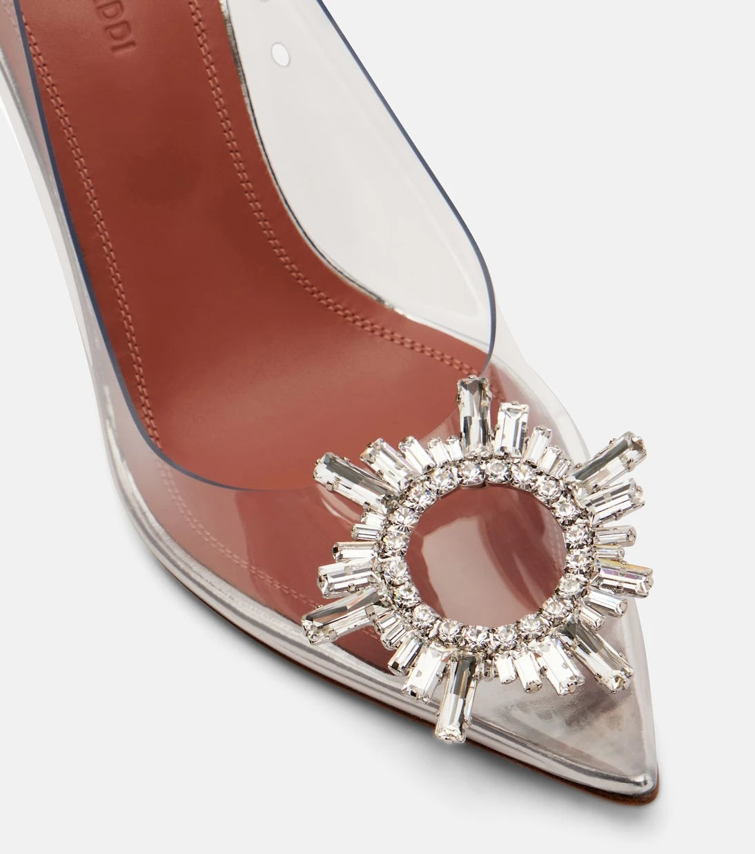 Amina Muaddi - Begum embellished PVC pumps