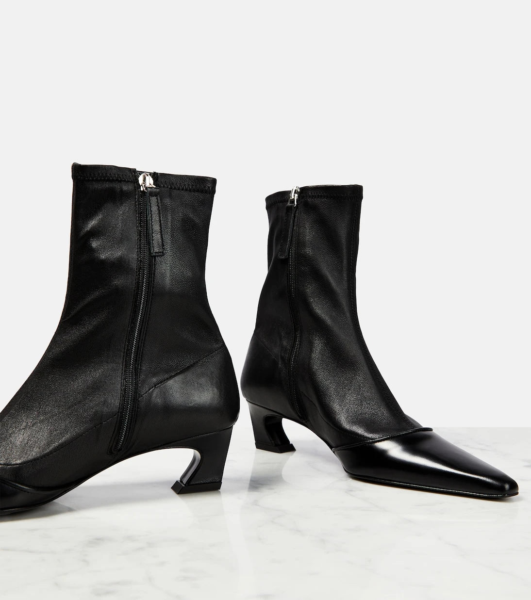 Acne Studios - Bano leather ankle boots