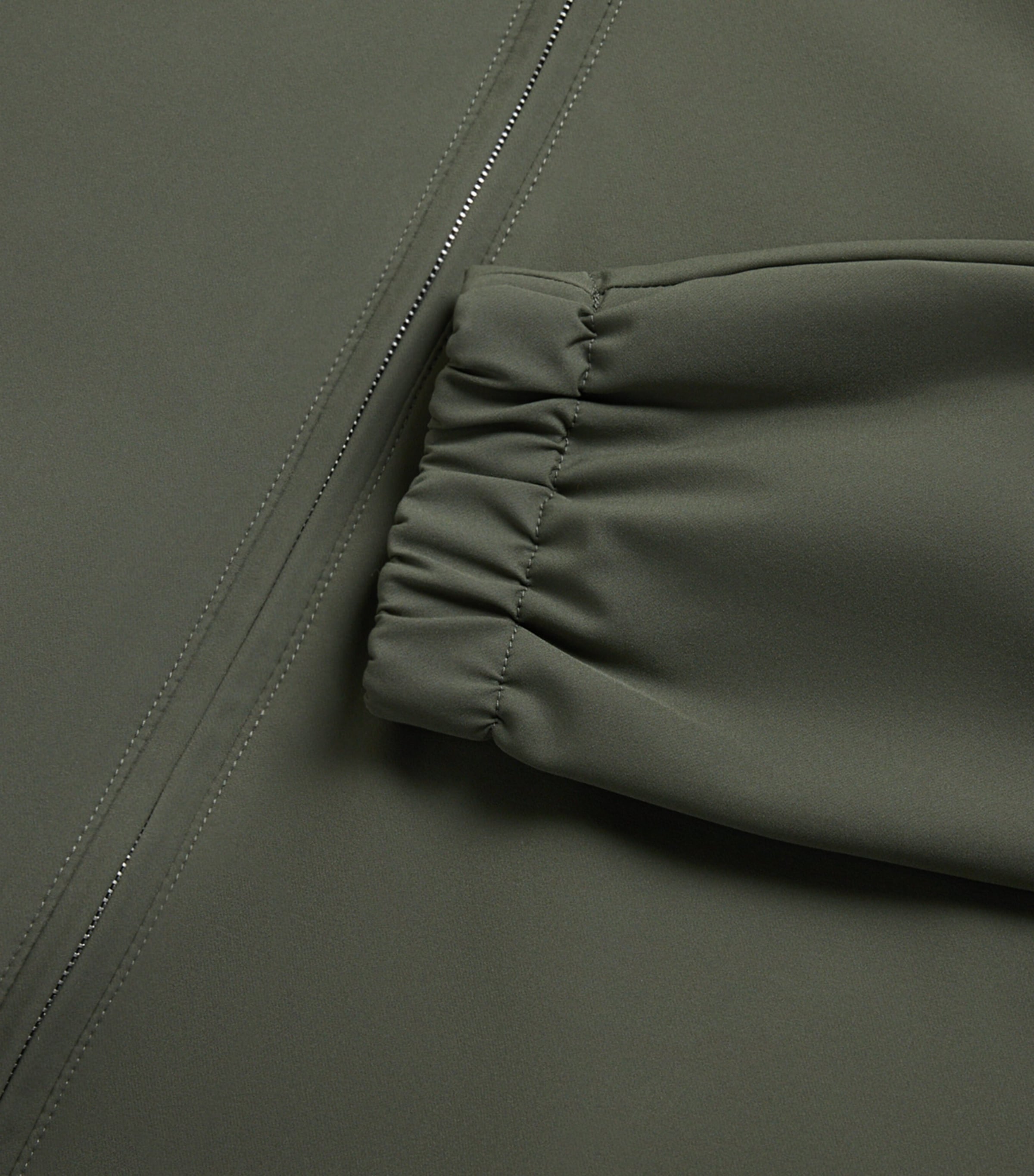 Marco Pescarolo Green Wool-Cashmere Reversible Bomber Jacket