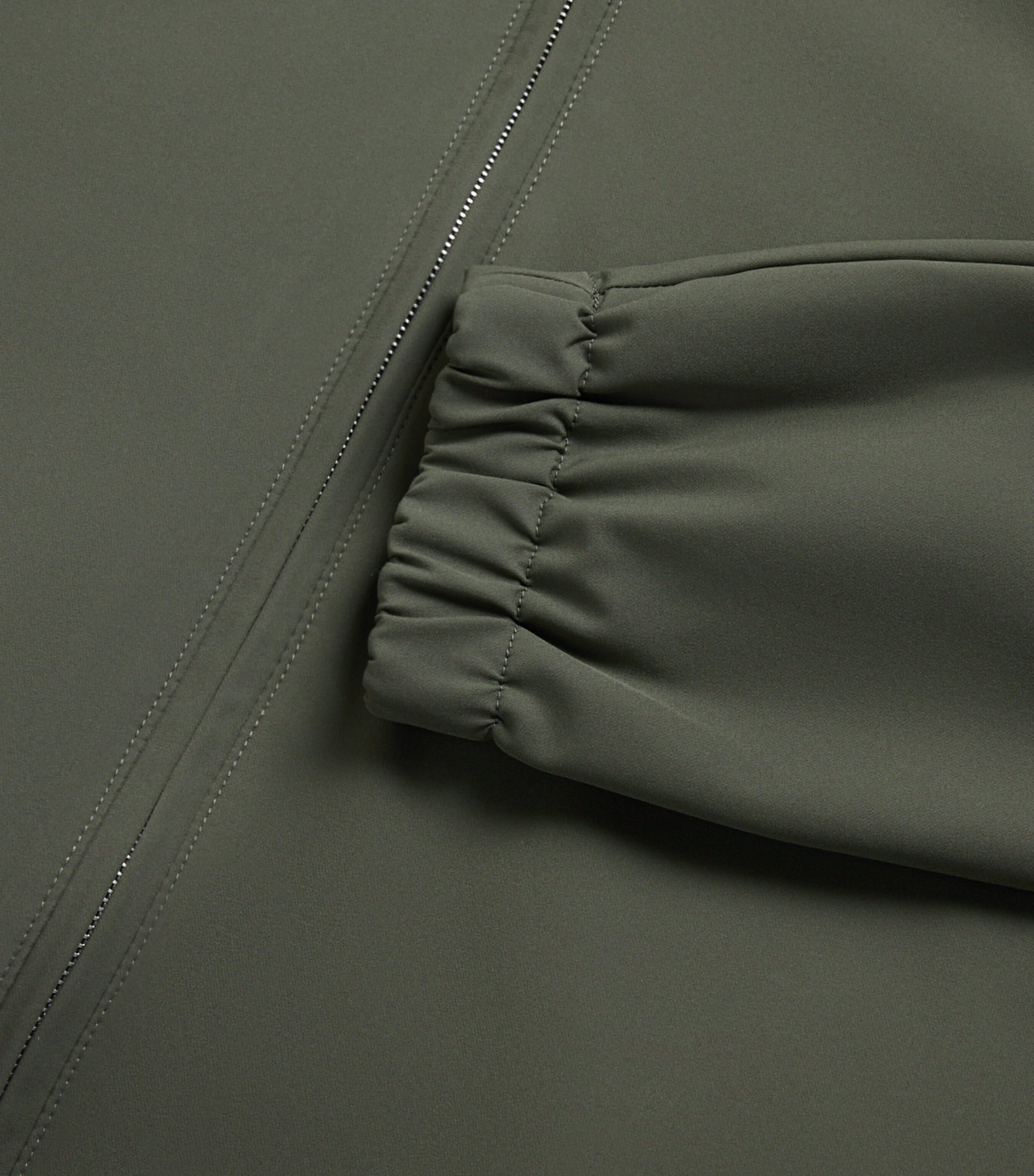 Marco Pescarolo Green Wool-Cashmere Reversible Bomber Jacket