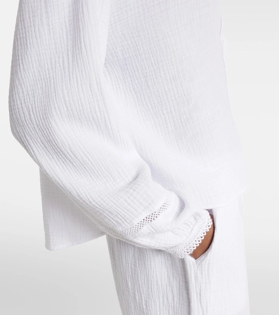 Velvet - Taria cotton muslin shirt