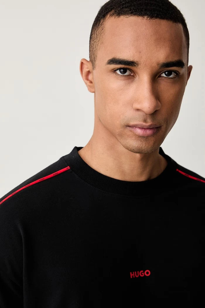 HUGO erkek pamuklu ev tipi sweatshirt NOAH SWEATSHIRT
