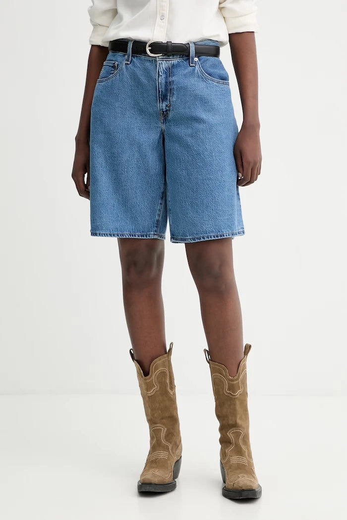 Дънков къс панталон Levi's BAGGY DAD JORT