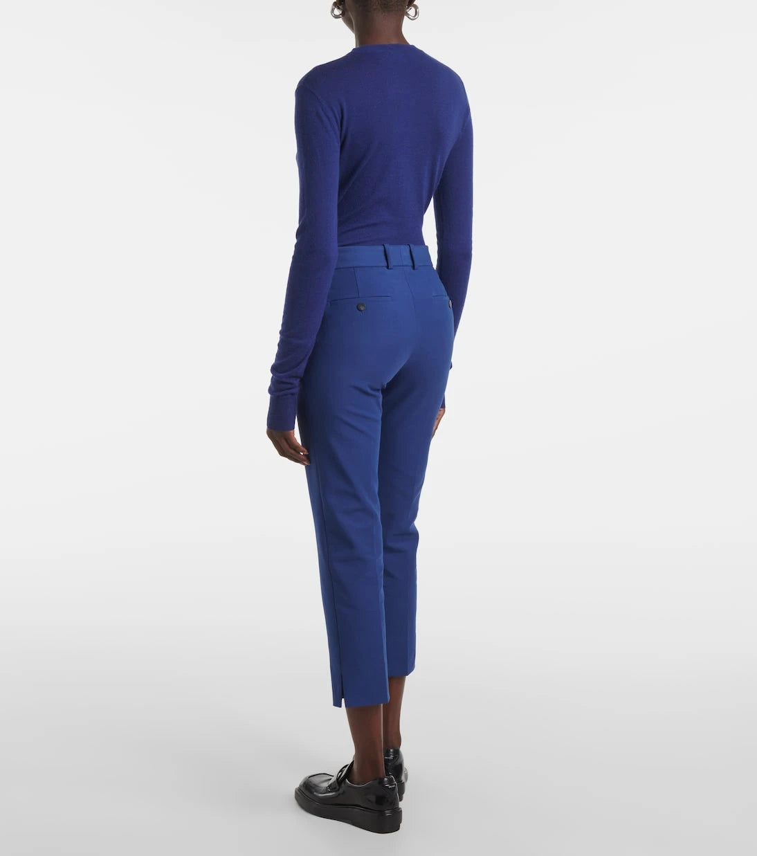 Joseph - Bing Court cotton-blend slim pants