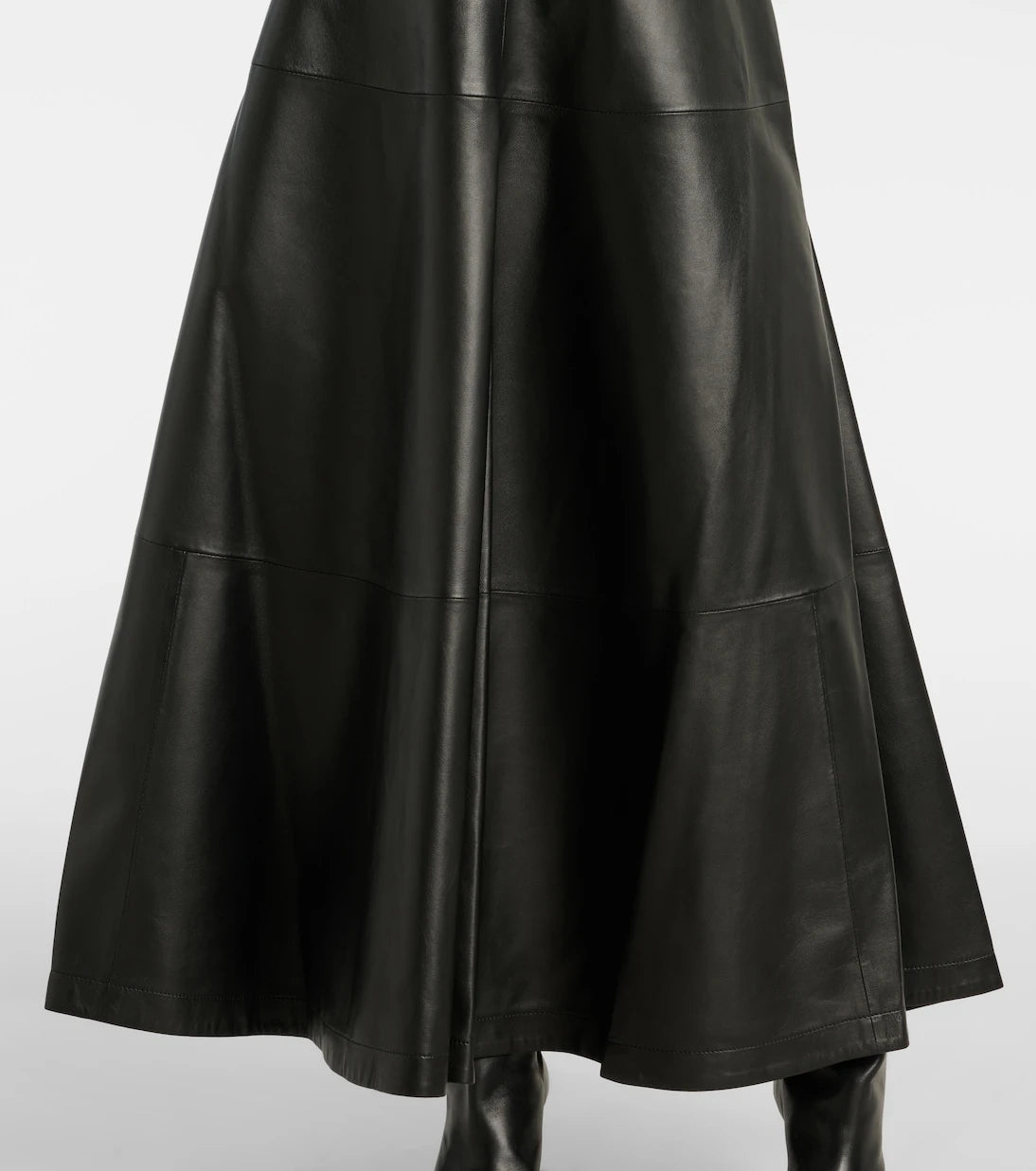 Altuzarra - Varda leather midi skirt