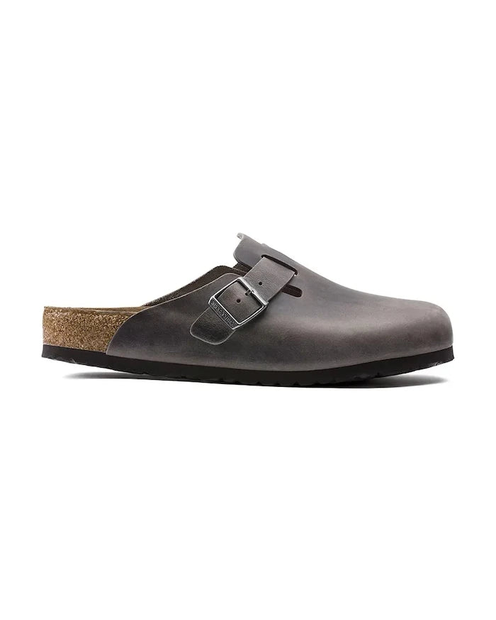 Birkenstock Erkek Deri Terlik Boston