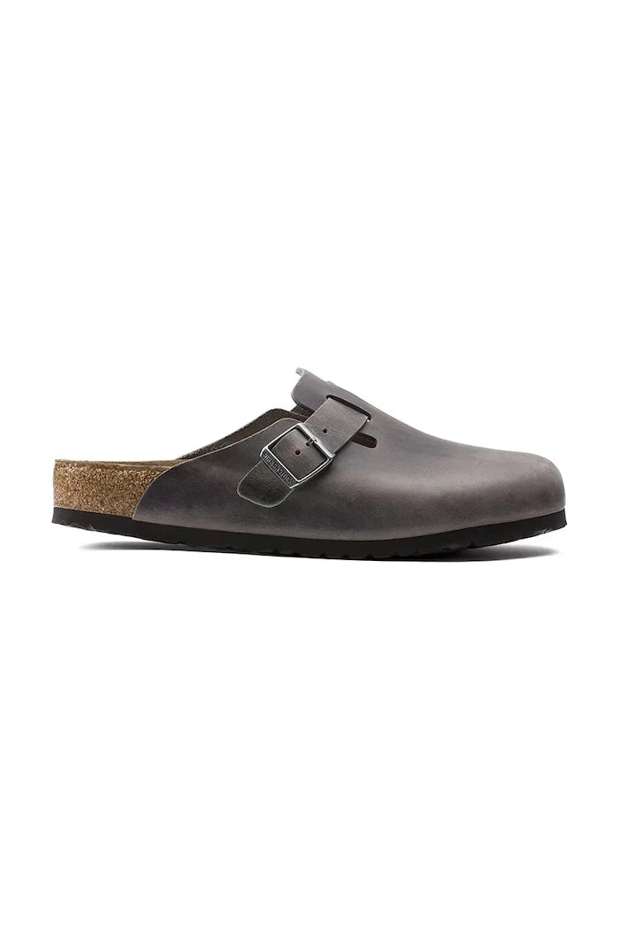 Birkenstock Erkek Deri Terlik Boston