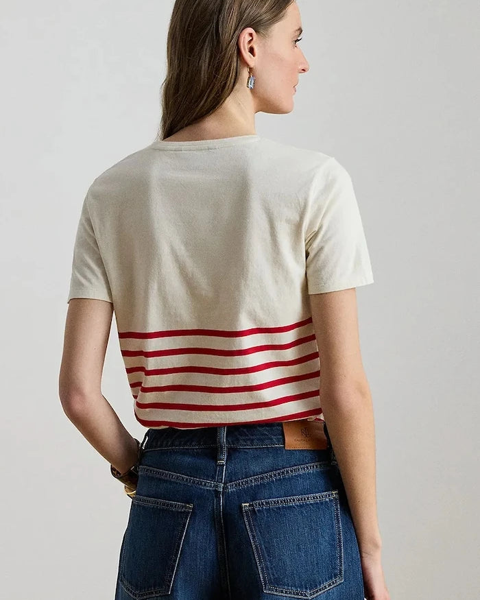Lauren Ralph Lauren pamuklu kadın tişört