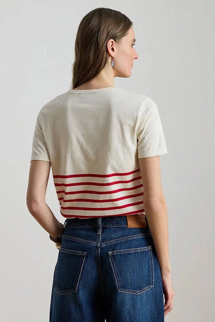 Lauren Ralph Lauren pamuklu kadın tişört