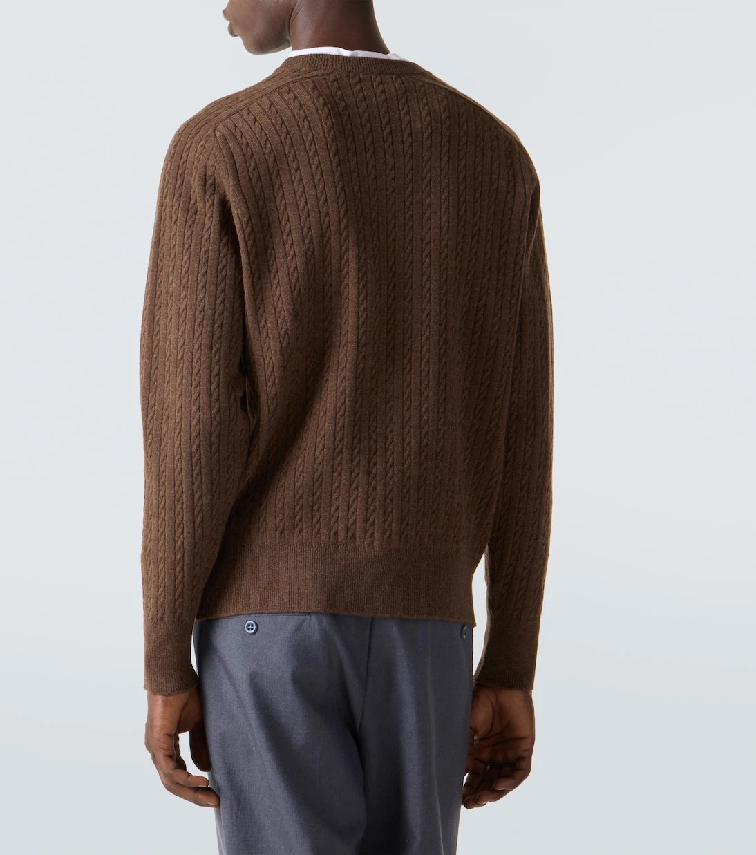 Auralee - Cable-knit wool sweater