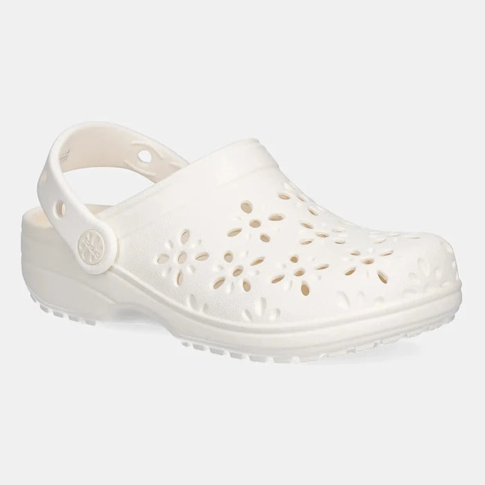 Чехли Crocs CLASSIC FLORAL CUT OUT CLOG KIDS