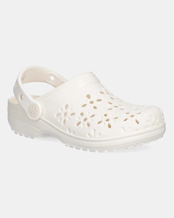 Crocs CLASSIC FLORAL CUT OUT CLOG KIDS