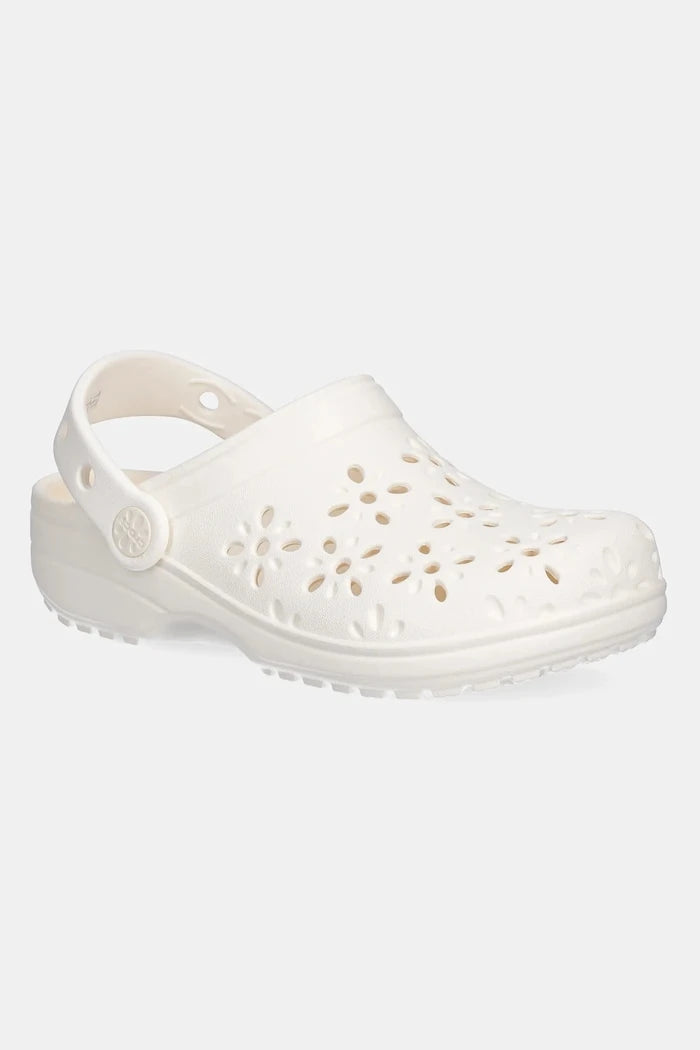 Чехли Crocs CLASSIC FLORAL CUT OUT CLOG KIDS