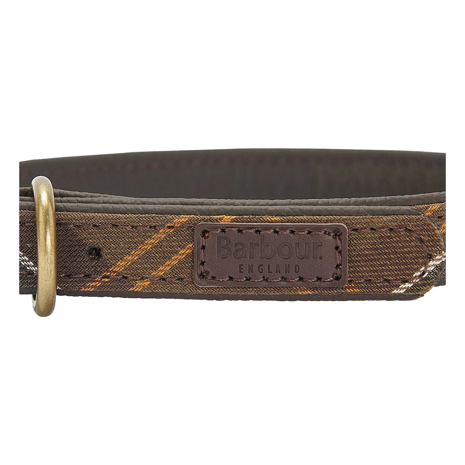 Barbour - Tartan dog collar | Taupe brown
