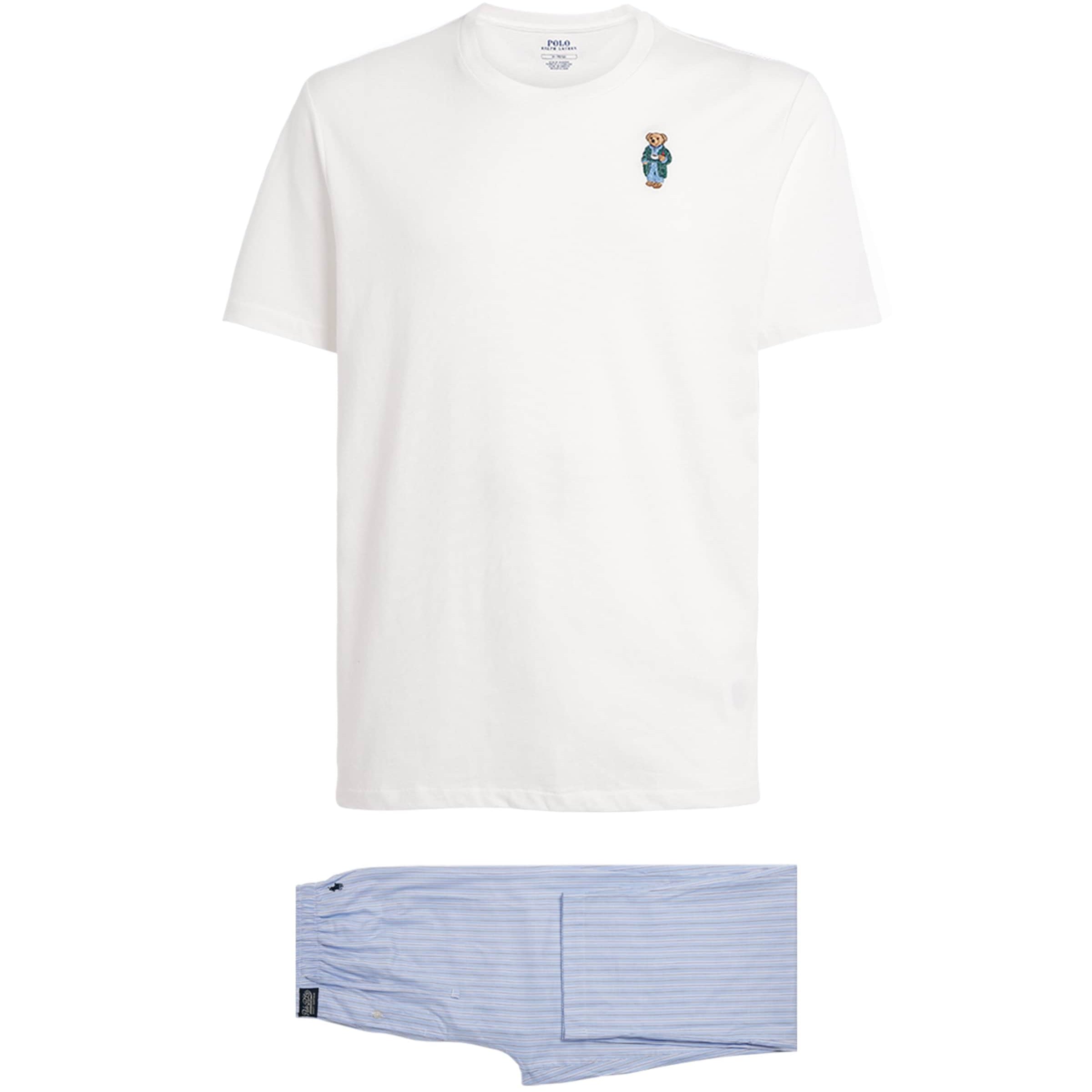 Cotton Polo Bear Pyjama Set
