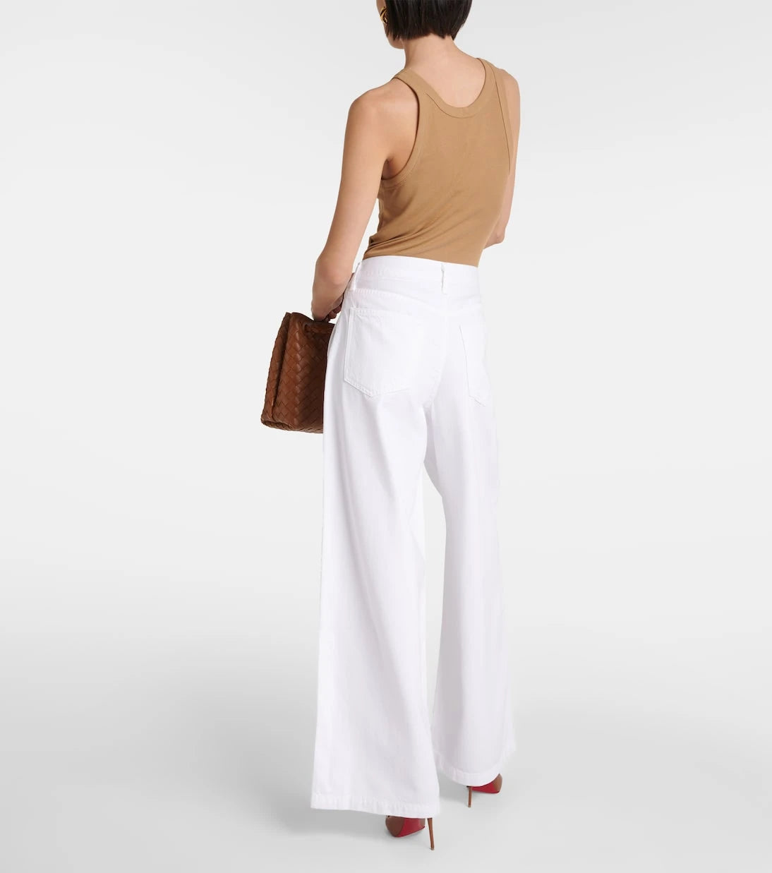 Agolde - Ellis low-rise wide-leg jeans