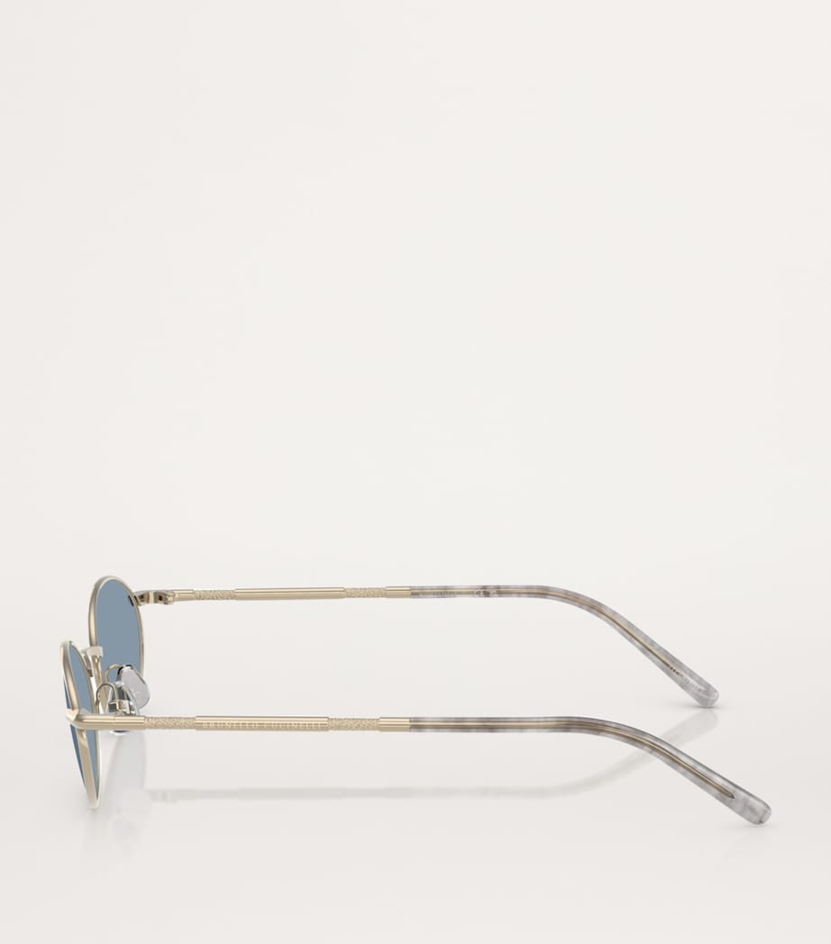 Brunello Cucinelli Gold Titanium Sunglasses
