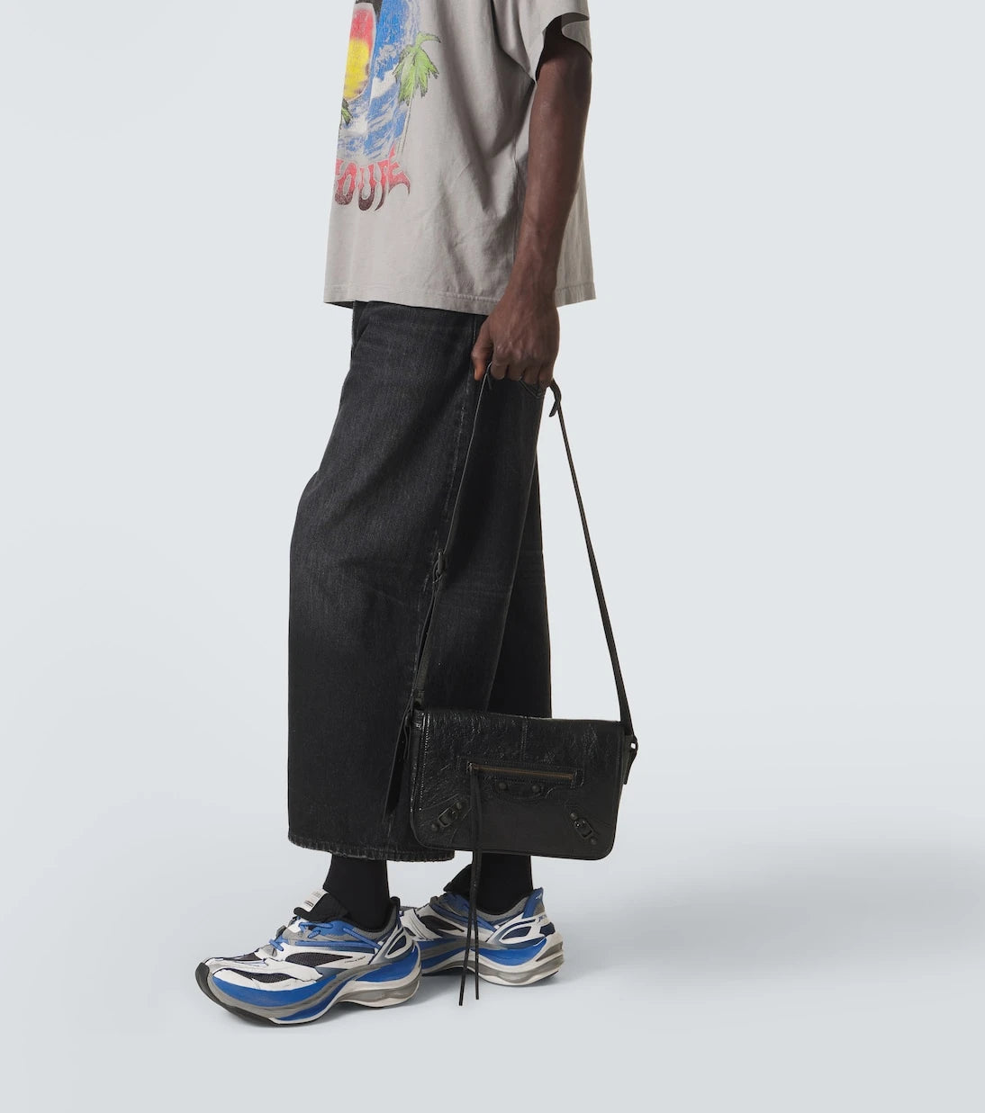 Balenciaga - Le City leather shoulder bag