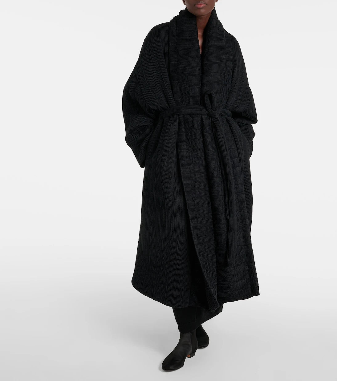 The Row - Awar satin over-the-knee boots