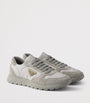 Re-Nylon and Suede Prax 2.0 Sneakers