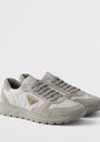 Re-Nylon and Suede Prax 2.0 Sneakers