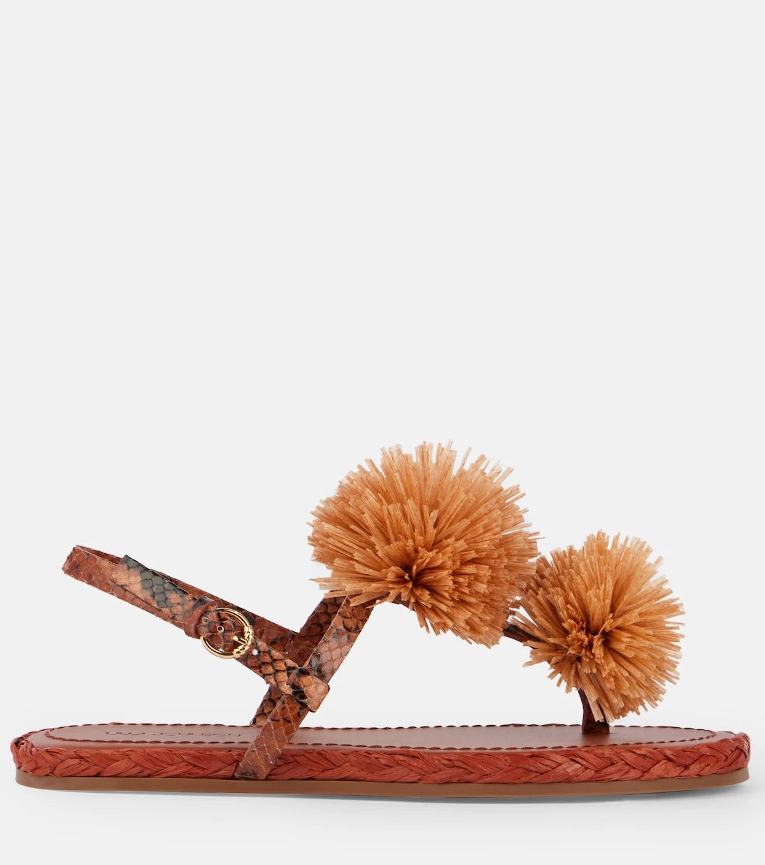Ulla Johnson - Ingrid leather-trimmed espadrilles