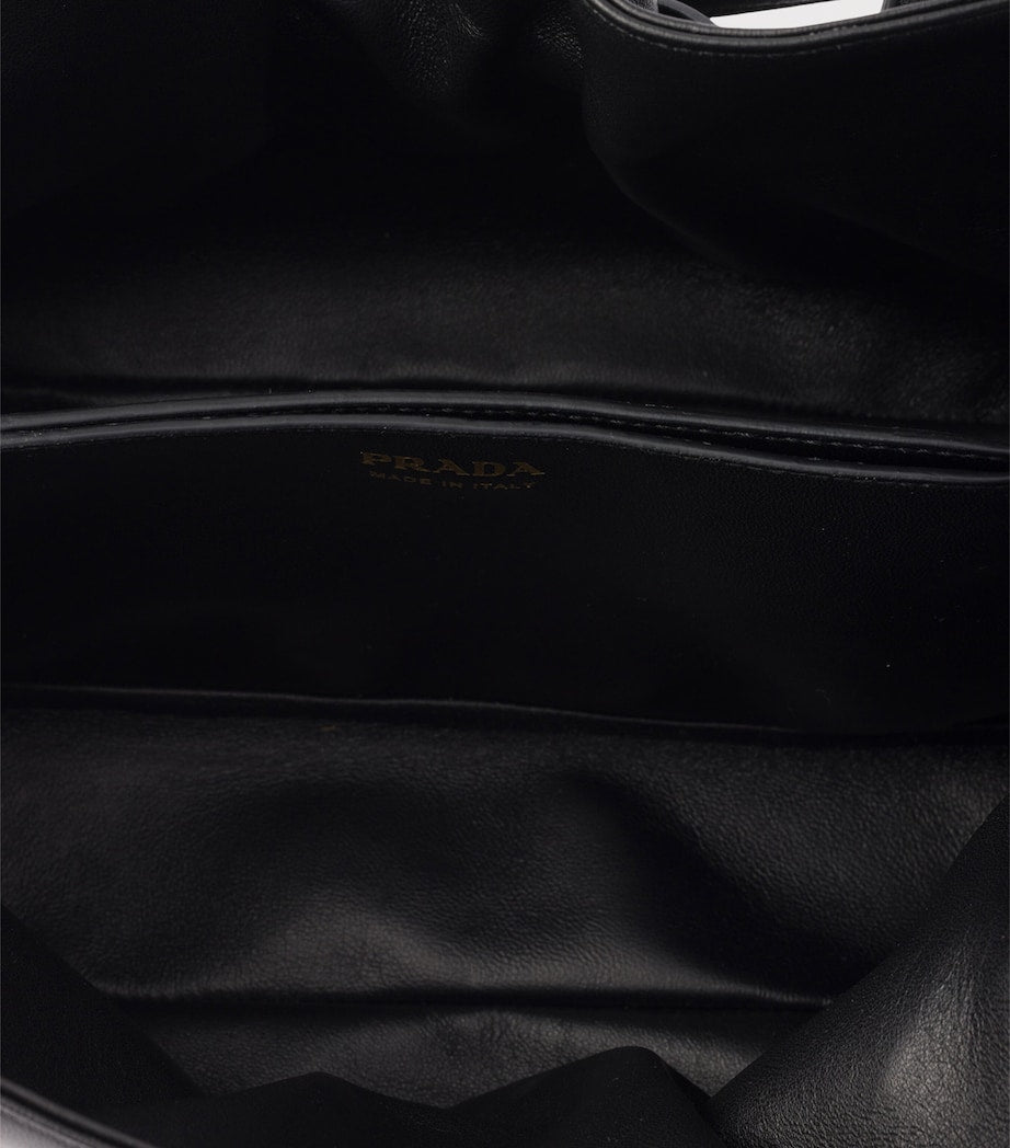 Prada Small Leather Dada Shoulder Bag