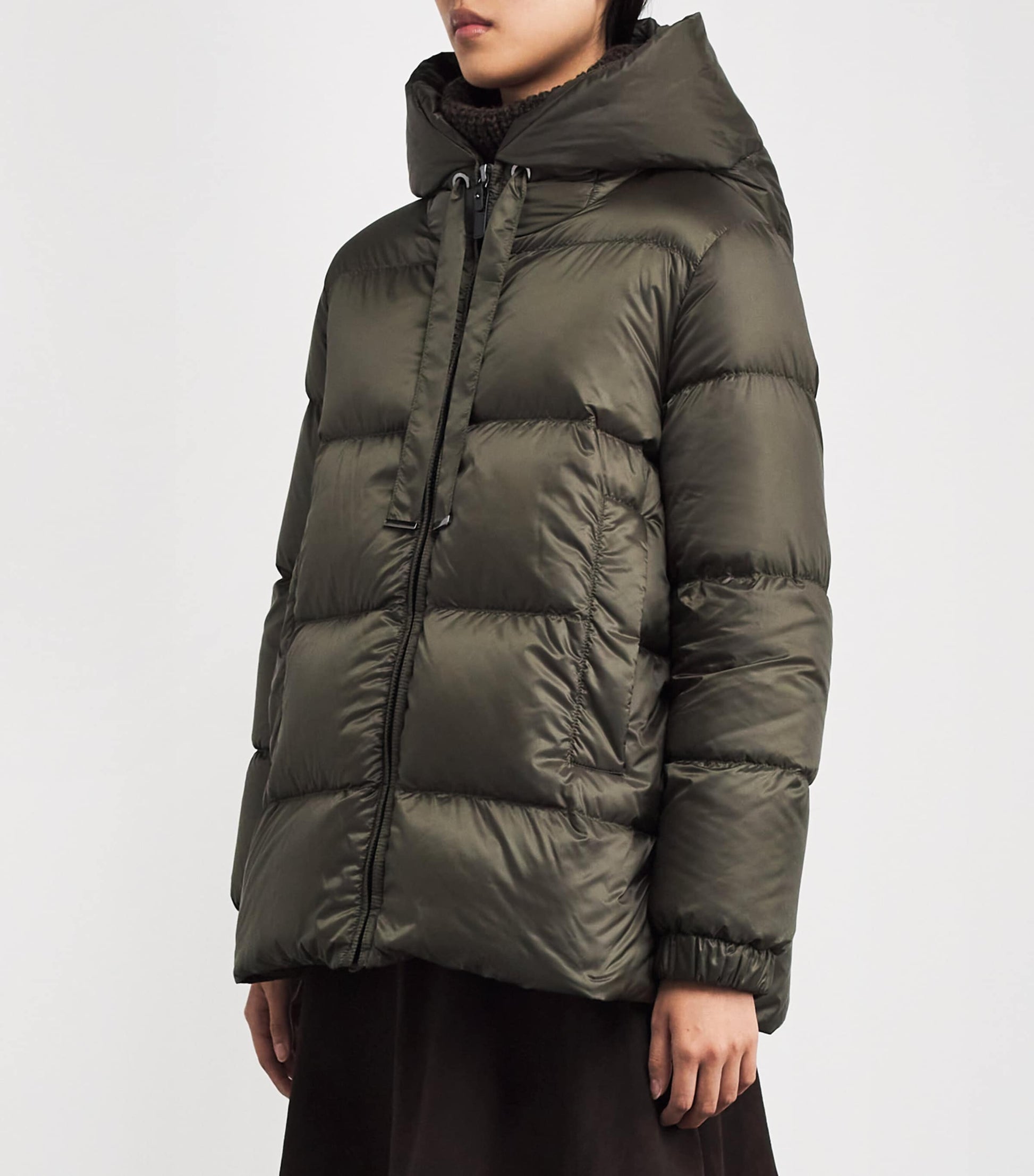 Max Mara Green The Cube Quilted Jacket