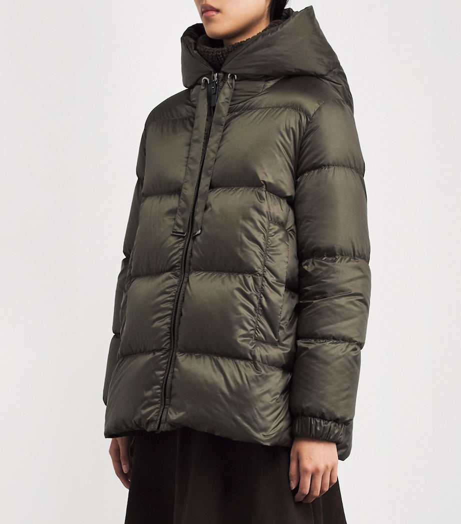 Max Mara Green The Cube Quilted Jacket
